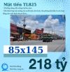 87x147 giá 17triệu/m Mặt tiền TL825. Gần 12.800m