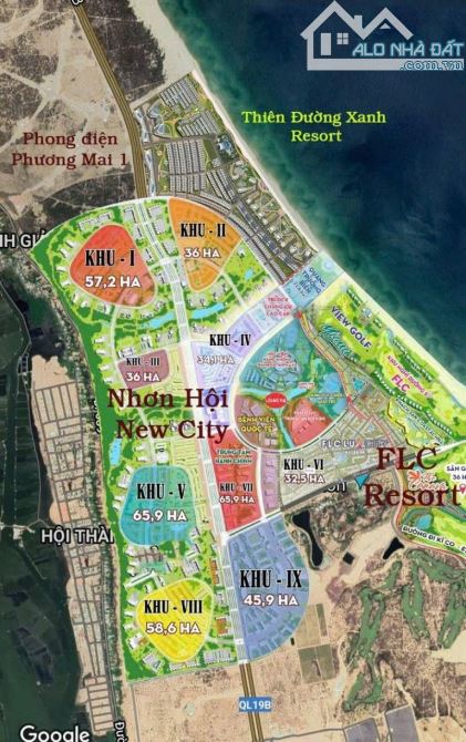 Bán lô góc 2 mặt tiền diện tích 140m2. Khu đô thị nhơn lý, quy nhơn. Giá chỉ 1,9 tỉ