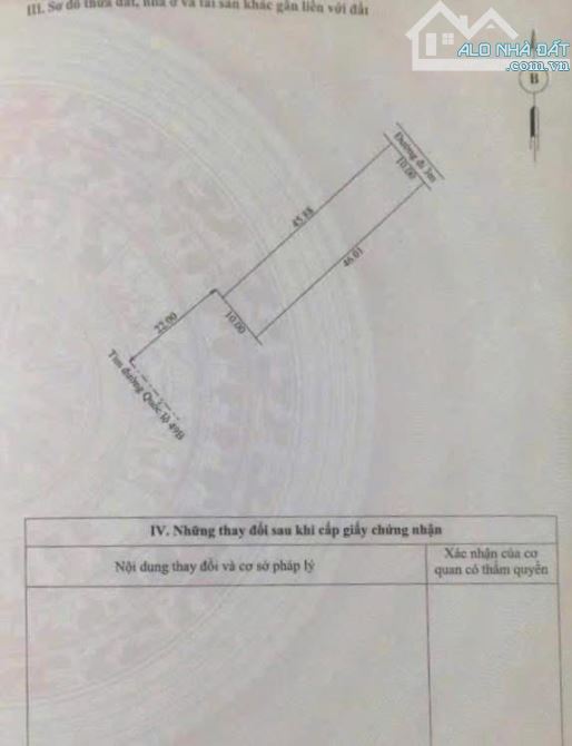 🔥 ĐẤT MẶT TIỀN QL49B - VINH AN, PHÚ VANG - CHỈ 6,X TRIỆU/M2 Diện tích: 459m² (Ngang 10m