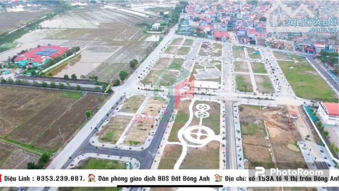 Đấu Giá Thuỵ Lâm,Đông Anh  đất ở đô thị giá 7X