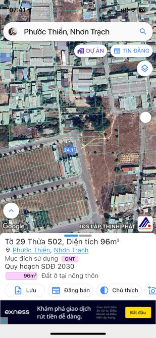TDC Phước Thiền-- lk đường Lý Thái Tổ... Phước Thiền-Nhơn Trạch -Đồng Nai - 1