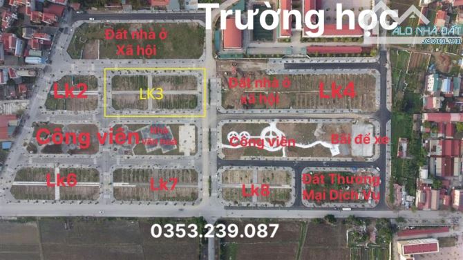 Đấu Giá Thuỵ Lâm,Đông Anh  đất ở đô thị giá 7X - 1