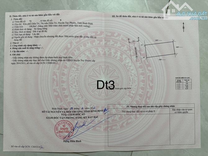 🔥 BÁN NHÀ KHO MINI – ĐƯỜNG SỐ 1, KHU PHỐ DIÊU TRÌ, TT. DIÊU TRÌ - DT 1050m2 🔥 - 2