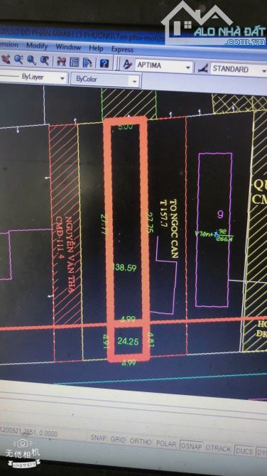 Bán lô đất MT đường 179, Hoàng Hữu Nam, Tân Phú. 162m2/8.5 tỷ. - 2