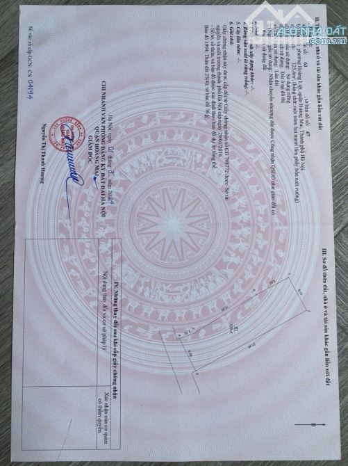 BÁN NHÀ ĐẤT MẶT HỒ LINH ĐÀM 132M Ô TÔ TRÁNH VI TRÍ ĐÁC ĐỊA - 3