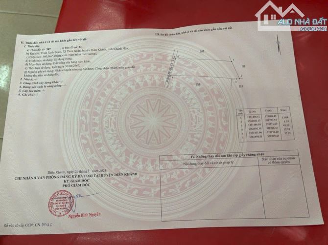 Bán đất vườn Diên Xuân giá rẻ sát bên trục đường nhựa liên xã - cách chợ Đất Sét chỉ 900m - 4