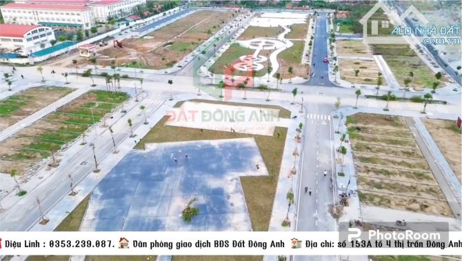 Đấu Giá Thuỵ Lâm,Đông Anh  đất ở đô thị giá 7X - 4