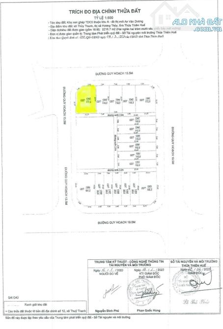 Bán đất 2 mặt tiền 177,3m2 KQH Hoàng Quốc Việt, Khu TDC5 Khu A - KĐT An Vân Dương - 7