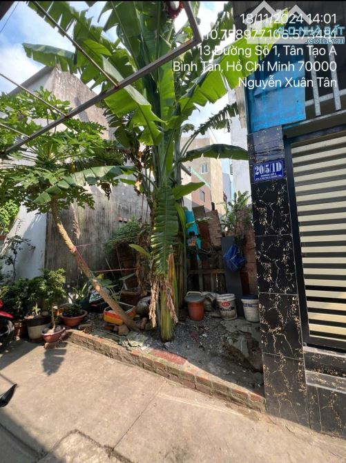 Bán gấp lô đất 4x18 77m2 khu Tân Tạo A
