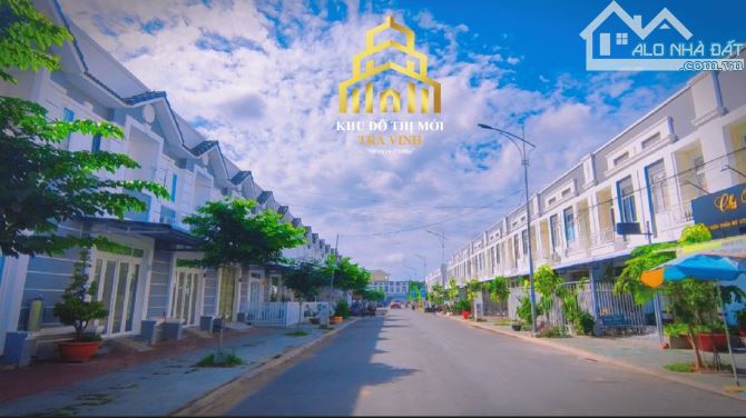 Nhà phố 1 trệt 1 lầu KĐT p4, Trà Vinh giá 993tr