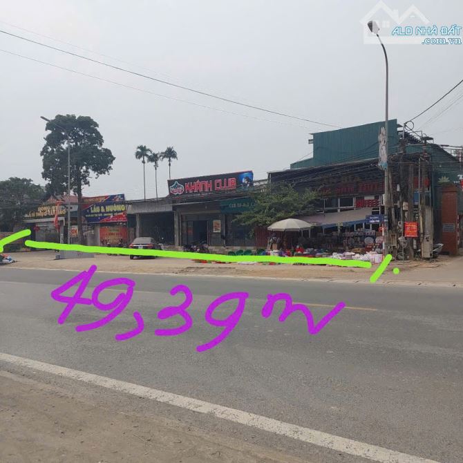 Cần bán 2500m đất bám đường Quốc lộ 6 là 50m tại Thị trấn Lương Sơn tỉnh Hòa Bình