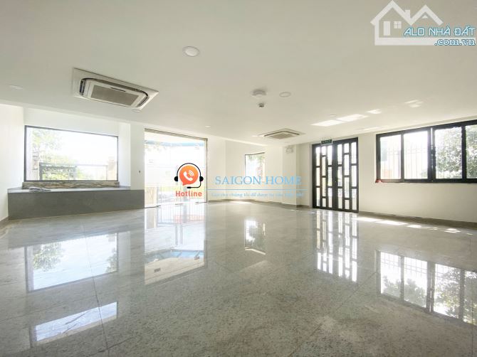 Cho thuê Building 2 mặt tiền Đường Trung Tâm  Quận 2  Hầm 7 sàn 1100m² - 1