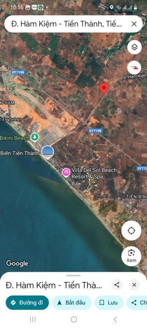 Cần bán 2 hecta đất sổ riêng mặt tiền đường dẫn Hàm Kiệm - Tiến Thành gần Nova world - 1