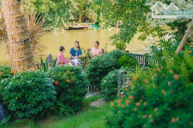 bán gấp biệt thự vườn ven sông 12x20m khu sinh thái an ninh - 3