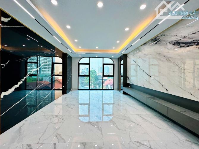 Hoa Hậu Phố. Bán Nhà 6 Tầng Thang Máy, khu phân lô ôtô tránh kinh doanh Phố Lĩnh Nam. - 3