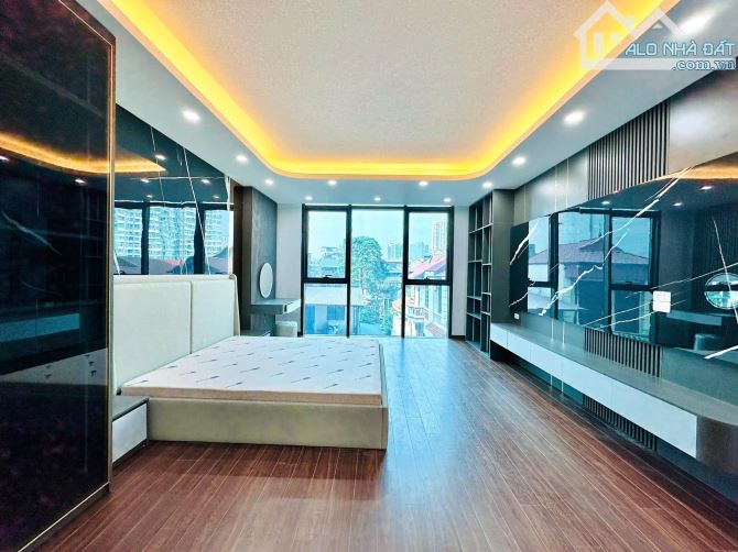 Hoa Hậu Phố. Bán Nhà 6 Tầng Thang Máy, khu phân lô ôtô tránh kinh doanh Phố Lĩnh Nam. - 4