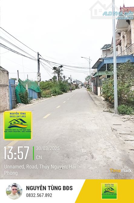 Bán đất đối diện TĐC Đống Trịnh, phường Dương Quan