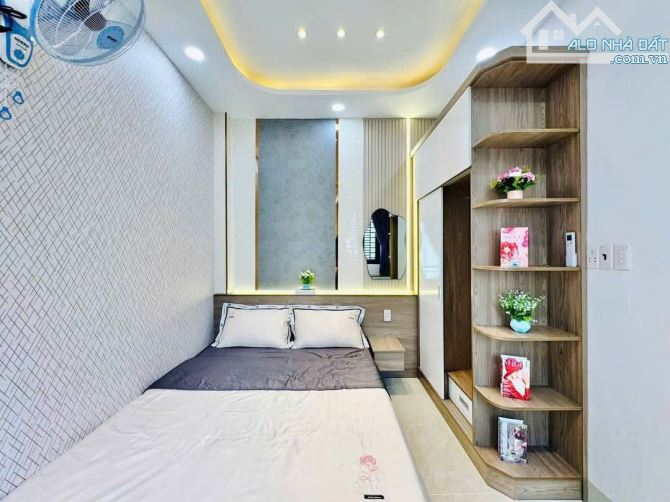 Bán đất tặng nhà đẹp 4 tầng 4PN đường Quang Trung Gò Vấp dt 8m x 5m giá bán 5,7 tỷ - 14