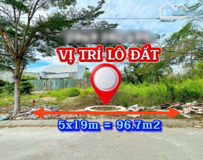 GIÁ ĐẦU TƯ ‼️‼️ Bán đất Nguyễn Văn Tạo, Long Thới. DT: 5x19=96m2 ✍️Giá 3.5tỷ (bớt lộc) - 3