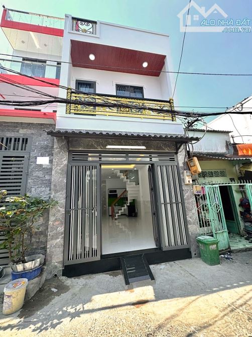 ✨ NHÀ MỚI HẺM XE HƠI 5M chỉ 1/ Ô tô đỗ cửa, 4x10M (40M2), 1 Trệt 1 Lầu (2PN, 2WC) - 4.2 Tỷ - 5