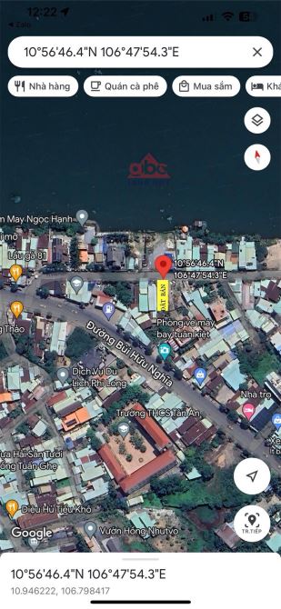 Bán lô đất view sông Đồng Nai, gần cầu Hóa An, Biên Hòa, 121m2, giá 2 tỷ 990.