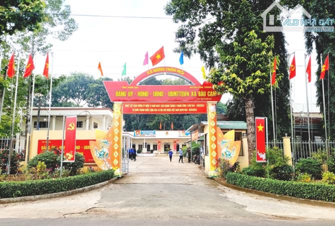 🔥 BÁN LÔ ĐẤT 2 MẶT TIỀN ĐẸP – NGAY SAU UBND XÃ BÀU CẠN – LONG THÀNH 🔥