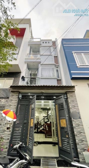Bán nhà 4 tầng đường VƯỜN LÀI, phường AN PHÚ ĐÔNG, Q12,dt 56m²(4x14).Hẻm 6m giá 6,5 tỷ