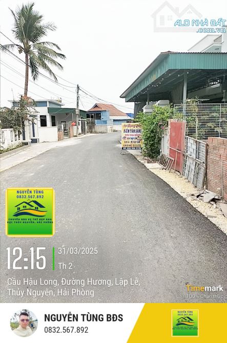 Bán đất mặt đường liên thôn phường Lập Lễ