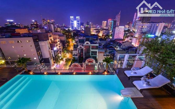KHÁCH SẠN 4* góc 2MT TRƯƠNG ĐỊNH, Q3 (86P) (12X33M) HẦM 14 TẦNG GIÁ 480 TỶ - 1