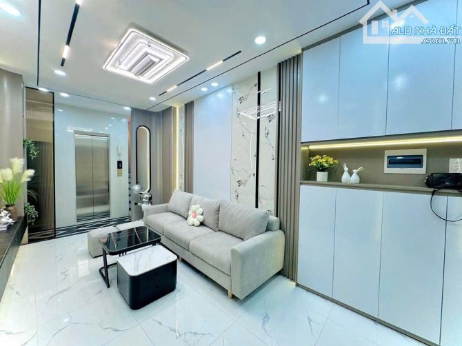 Nhà Tân Mai – Hoàng Mai 30m 6 tầng thang máy – full đồ - 1 bước ra Phố Tân Mai, 5,6 tỷ. - 1