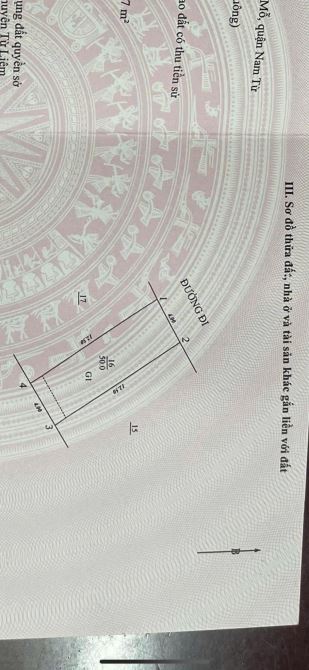 CHÍNH CHỦ CẦN BÁN GẤP ĐẤT LÊ QUANG ĐẠO KÉO DÀI NAM TỪ LIÊM 50M2 GIÁ 10 Tỷ - 1
