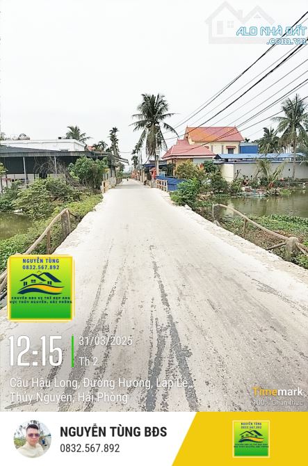 Bán đất mặt đường liên thôn phường Lập Lễ - 1