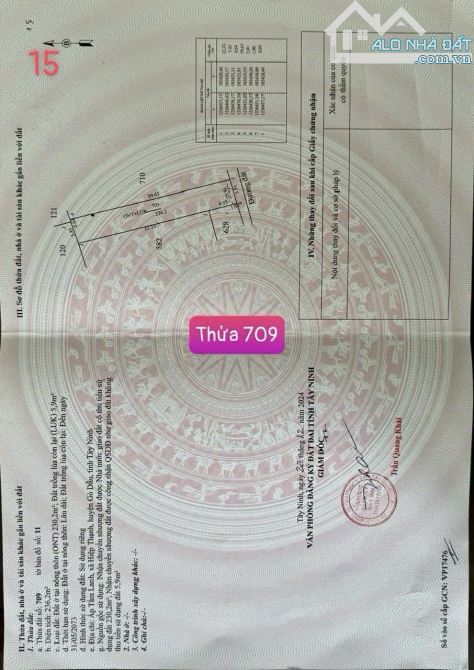 ✨ Ngang 5.9M x Dài 40M, Full ONT. Đường thông, Nhà Dân đông, gần KCN Hiệp Thạnh - 489TRIỆU - 12
