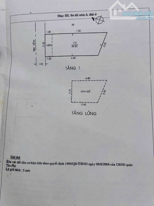 ✨ NHÀ MỚI 3.2 x 8M, 5 TẦNG ĐÚC BTCT (3PN, 3WC, bếp & sân thượng), Hẻm 3 gác thông - 4.1 TỶ - 16