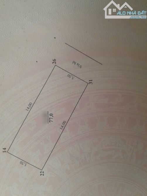 BÁN GẤP 77M ĐẤT ĐẤU GIÁ ĐÔNG MỸ-THANH TRÌ P.LÔ-VỈA HÈ-ÔTÔ TRÁNH KINH DOANH CHỈ 10.5 TỶ - 2
