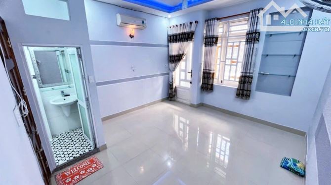 CHO THUÊ NHÀ NGUYÊN CĂN QUANG TRUNG GÒ VẤP, HẺM XE HƠI 4C, 56M2, 4 LẦU 4PN - 2