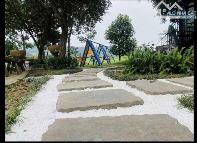 Siêu Villa nghỉ dưỡng Ba Vì, Hà Nội 2120m2, 2 tầng, mt 50m Tổ hợp 7 phòng, bulgalow,bể bơi - 3