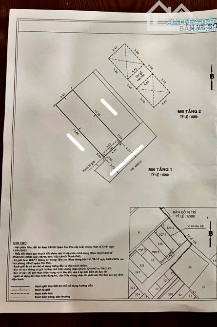 ✨ Bán Đất tặng Nhà C4, Tân Phú mà giá còn rẻ hơn Bình Tân. Ngang 4.43M x Dài 14M - 4.35 Tỷ - 8