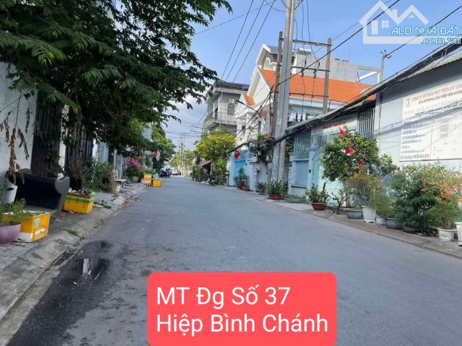 Mặt tiền kinh doanh - đường số 37 - Phường Hiệp Bình Chánh