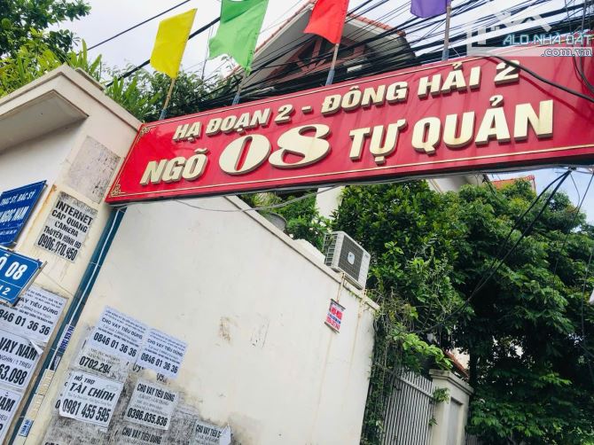 Bán lô đất 76m2 mặt ngõ 08 Hạ Đoạn 2, giá tốt.