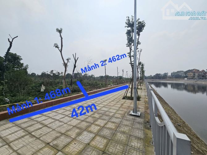 Yên Mỹ - Thanh Trì, DT: 930m đất, MT: 42m, giá: 4.1 tỷ, view hồ Yên Mỹ