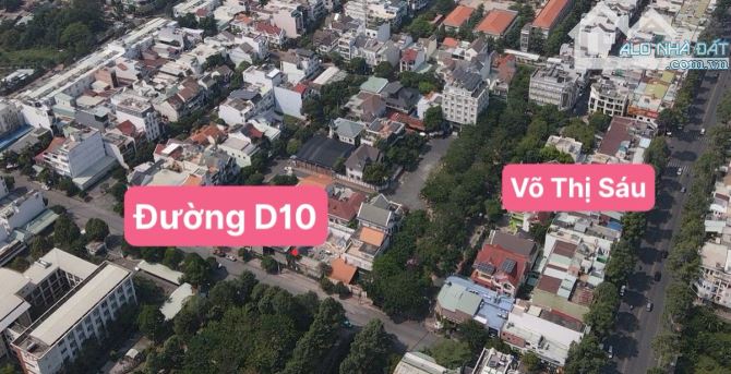 1 cặp mặt tiền kinh doanh đường D10 kdc D2D