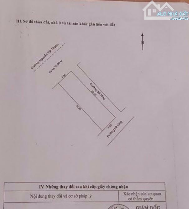 Bán Đất Nguyễn Tất Thành. 3 Mặt Tiền.180m2