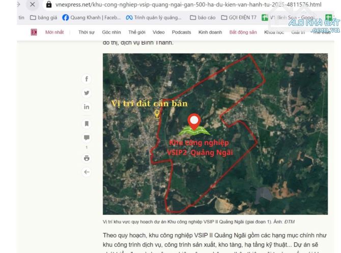 BÁN ĐẤT BÌNH HIỆP - GẦN MỐC VSIP - VSIP 2 SẮP KHỞI CÔNG - 1
