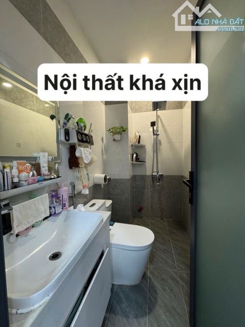 BÁN NHÀ 4 TẦNG - 56M² - HẺM Ô TÔ 10M THÔNG - NỘI THẤT CAO CẤP - GIÁP TÂN PHÚ - 2