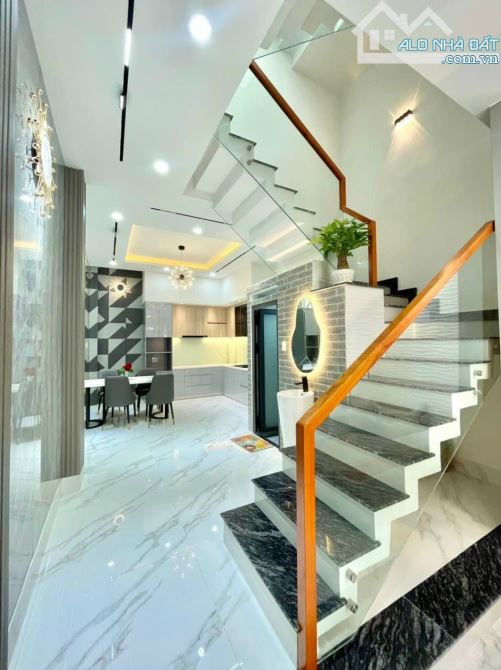 Nhà Full Nội Thất💦Hẻm Thông Phan Văn Trị Phường 10💦4x17m 2 Lầu 3PN 4WC🆘20 TRIỆU - 2