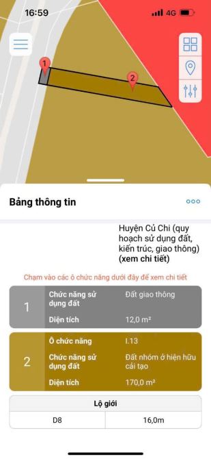 Chính chủ bán khu đất 182m2 Mặt tiền Nguyễn Thị Chuẩn, QL22, Tân Thông Hội, SHR, 3ty199 - 2