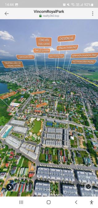 Hàng Hiếm Biệt Thự Shophouse Vincom Trung tâm Thành phố Quảng Trị 105m - 2