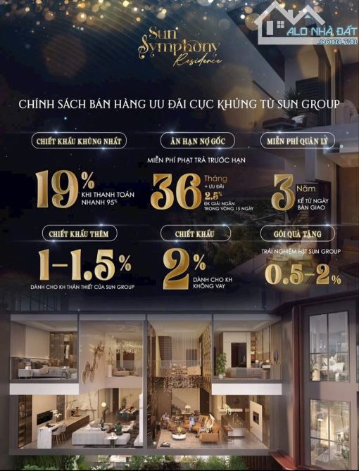 Độc quyền căn 2PN view sông Hàn, view pháo hoa chỉ 6 tỷ 1 - CK 21% - 2