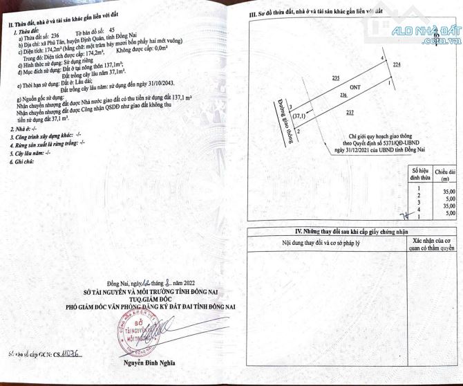 Giá siêu hời 820 triệu đã sở hữu ngay lô đất nền tại Phú Tân, Định Quán, Đồng Nai - 2